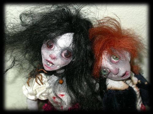 Haunted ghost children of Ravensbreath Castle, Annabel Lee & Percy