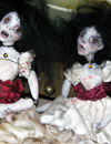 2 Annabel little ghost dolls together